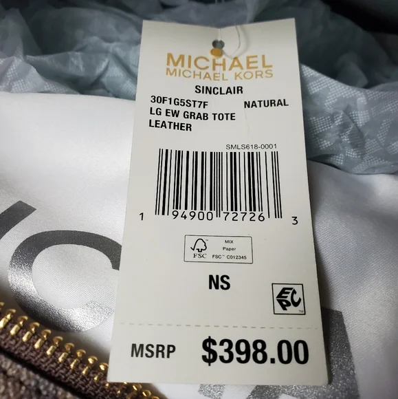 MICHAEL KORS sinclair sherpa large grab tote